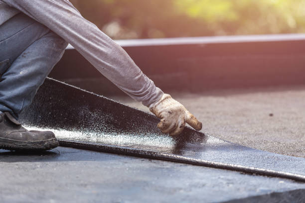Professional Waterproofing technician working in Ferndale, MI